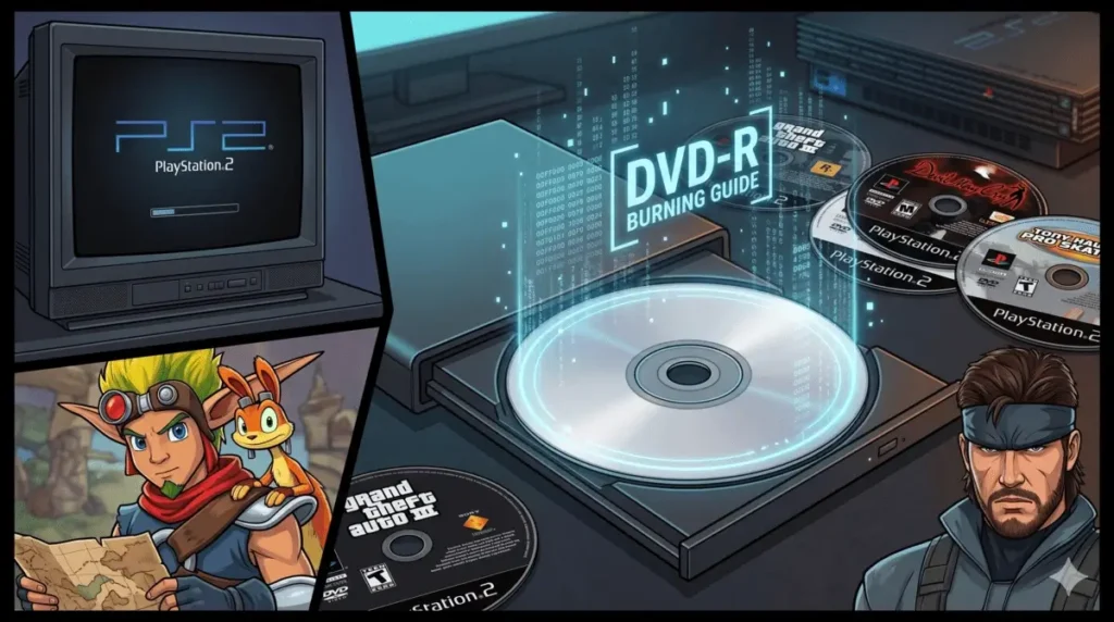 Cara Burn Game PS2 Sendiri di PC