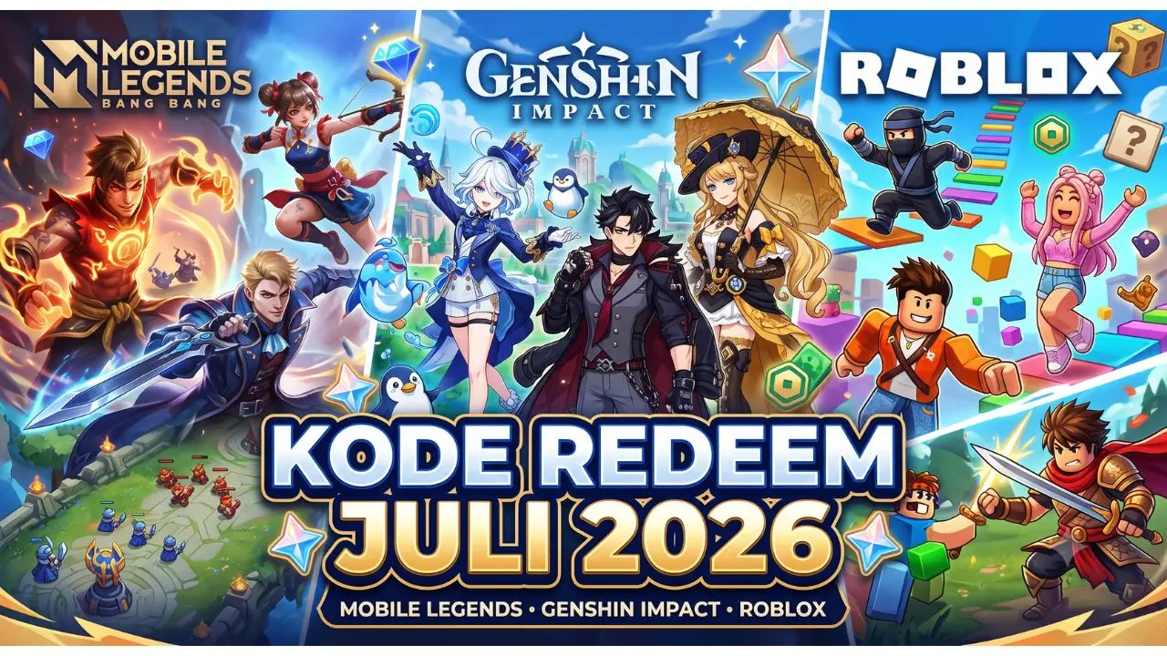 Kode Redeem Game Terbaru Juli 2026