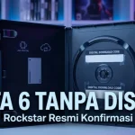 game GTA 6 versi fisik tanpa disc