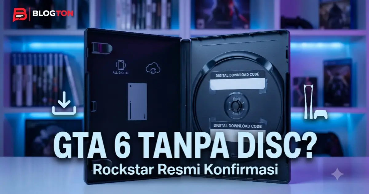 game GTA 6 versi fisik tanpa disc