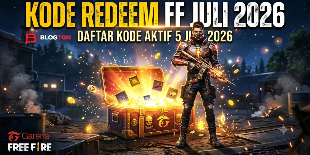 Kode Redeem FF Terbaru 5 Juli 2026